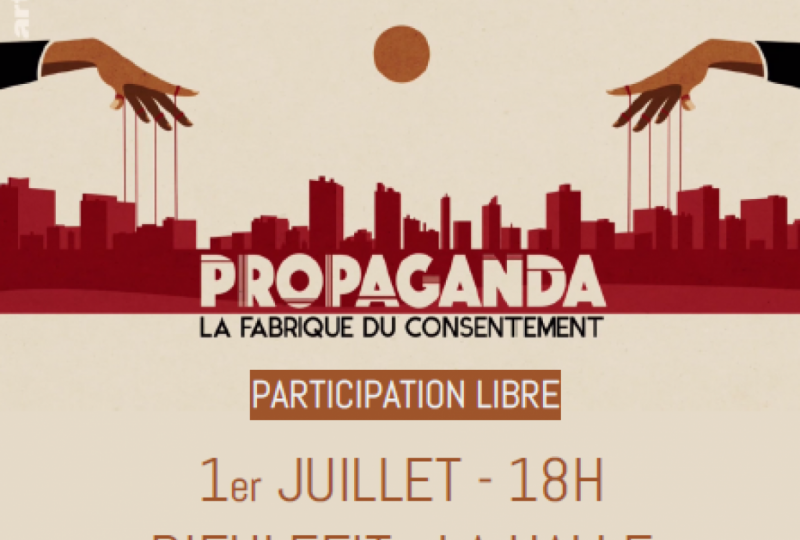 Projection du documentaire propaganda à Dieulefit - 0