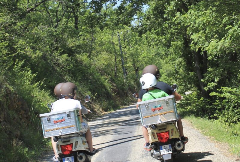 Vagabondage en scooter : Aventure Robinsone Insolite en Drôme provençale à Marsanne - 2