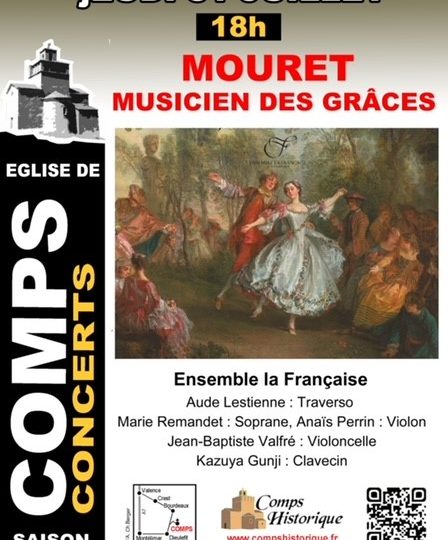 Concert de l’ensemble La Française à Comps - 0