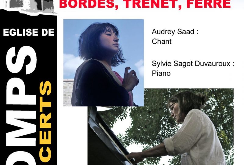 Concert de musique classique chant et piano à Comps - 0