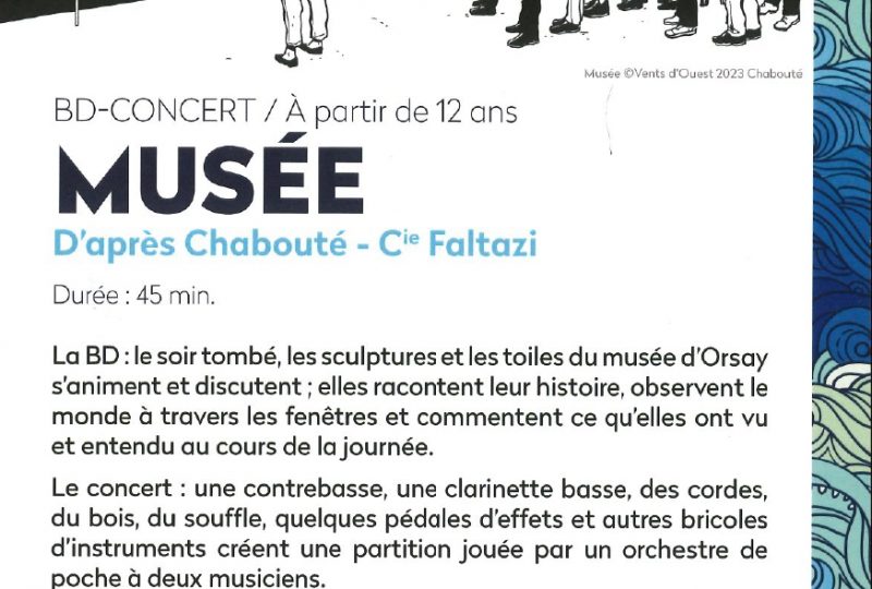 BD-Concert MUSEE d’après la BD de Chabouté à Dieulefit - 1