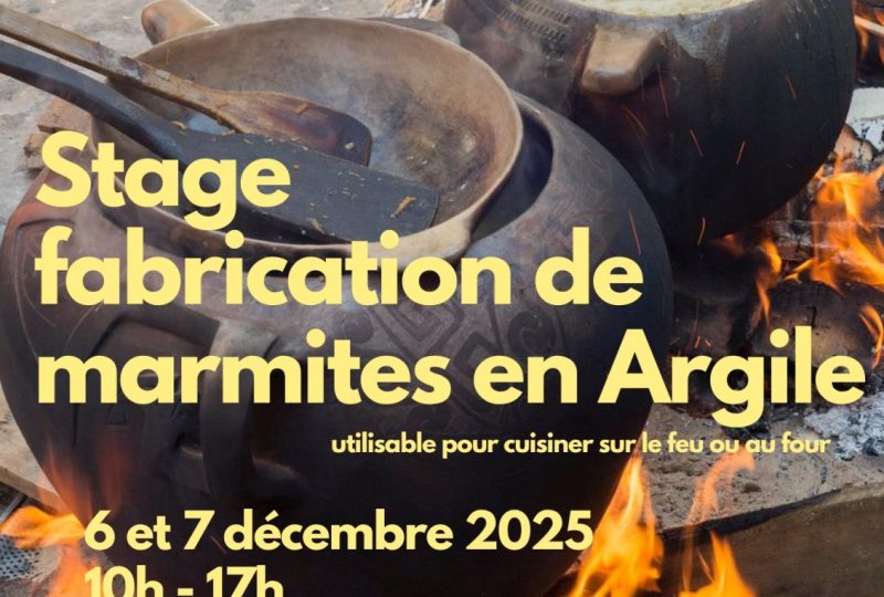 Stage céramique fabrication de marmites en argile à Bourdeaux - 0