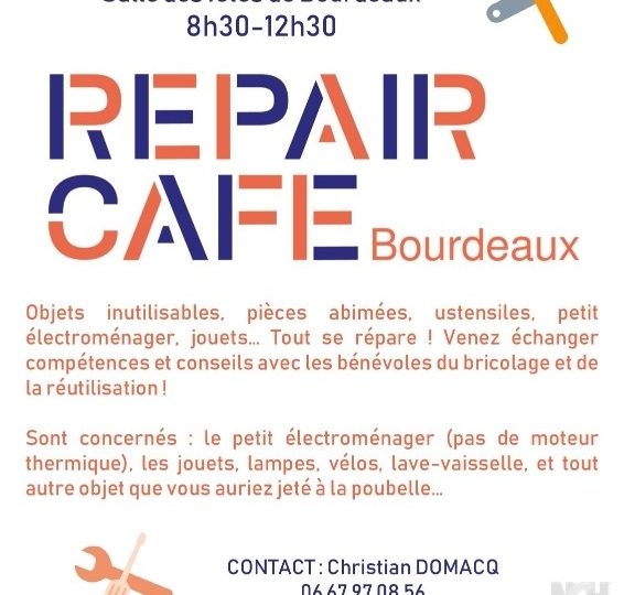 Repair café à Bourdeaux - 0