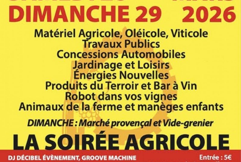 69ème Journées Agricoles de Vinsobres à Vinsobres - 0