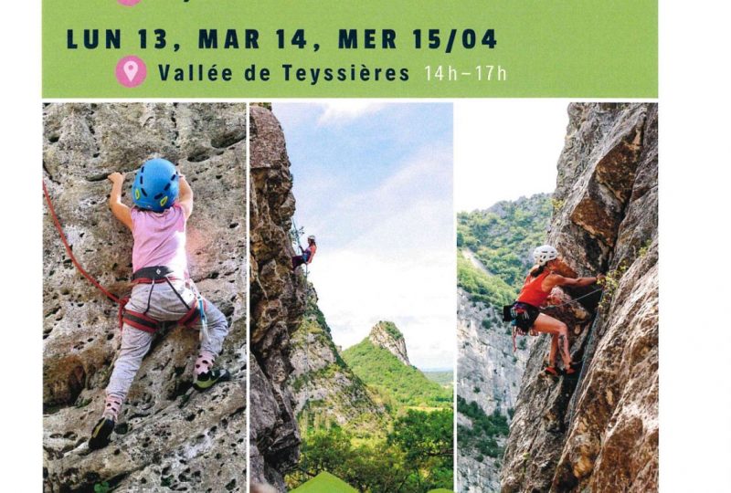 Stages de printemps – Escalade à Teyssières - 0