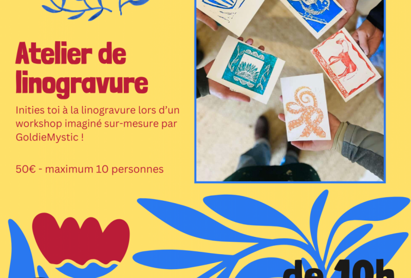 Atelier de linogravure à Dieulefit - 0