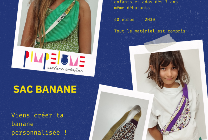 Stage de couture – Sac Banane à Dieulefit - 0
