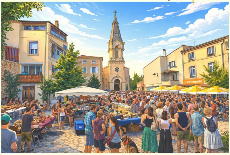 Marchés des mardis d’Aouste sur Sye à Aouste-sur-Sye - 0