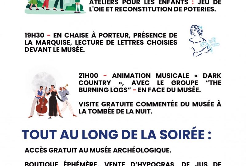 La nuit des musées au Musée Archéologique du Pègue à Le Pègue - 1