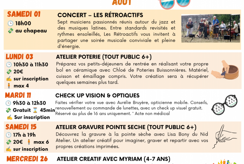 Atelier créatif avec Myriam (4-7 ans) à Roche-Saint-Secret-Béconne - 0