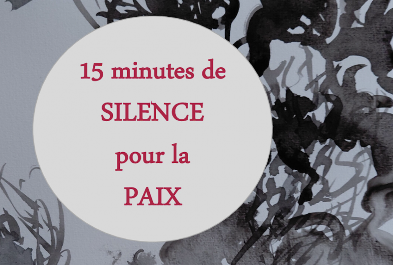Cercle de silence pour la paix à Dieulefit - 0