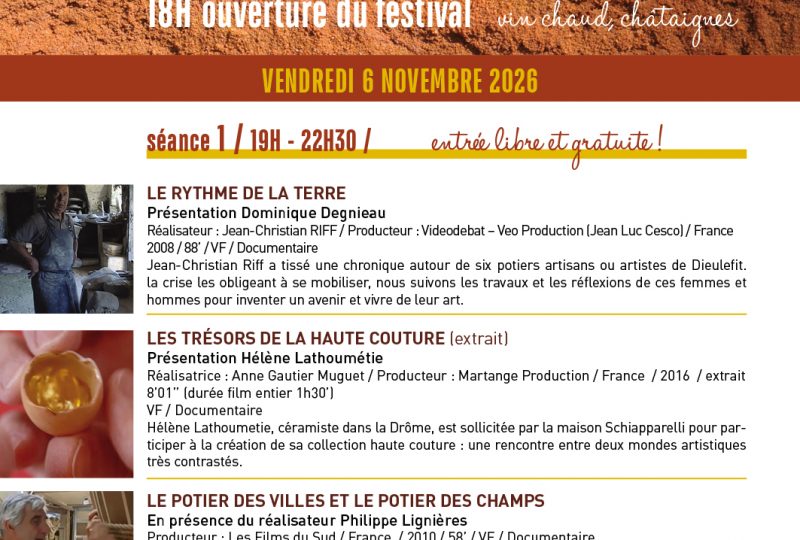 Festival Moments d’Argile  2026 à Dieulefit - 1