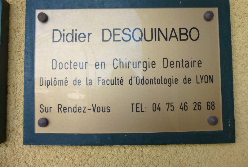 Desquinabo Didier – Dentiste à La Bégude-de-Mazenc - 0
