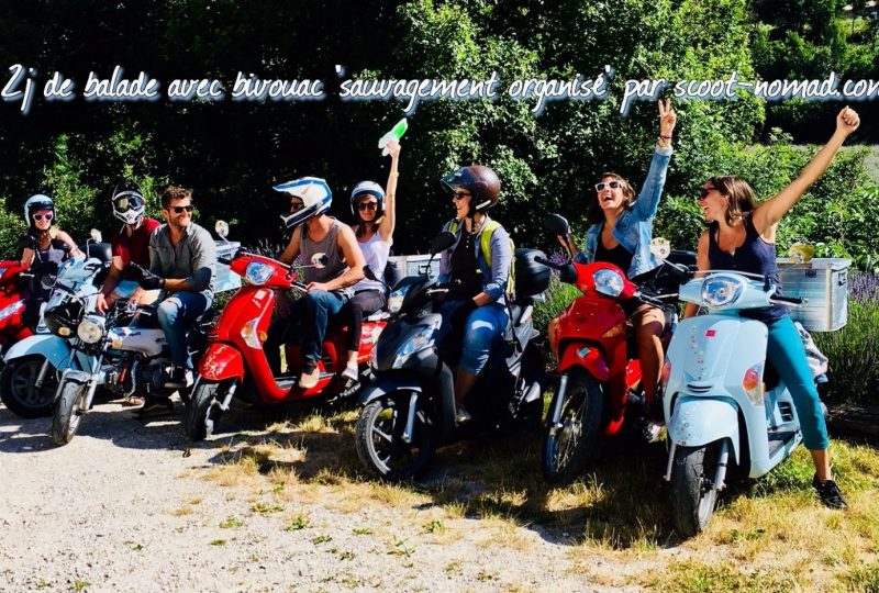 Scooter Nomad – Balades à scooter (électrique ou classique) et Mobylette à Roynac - 5