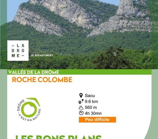 Roche Colombe à Saoû - 0