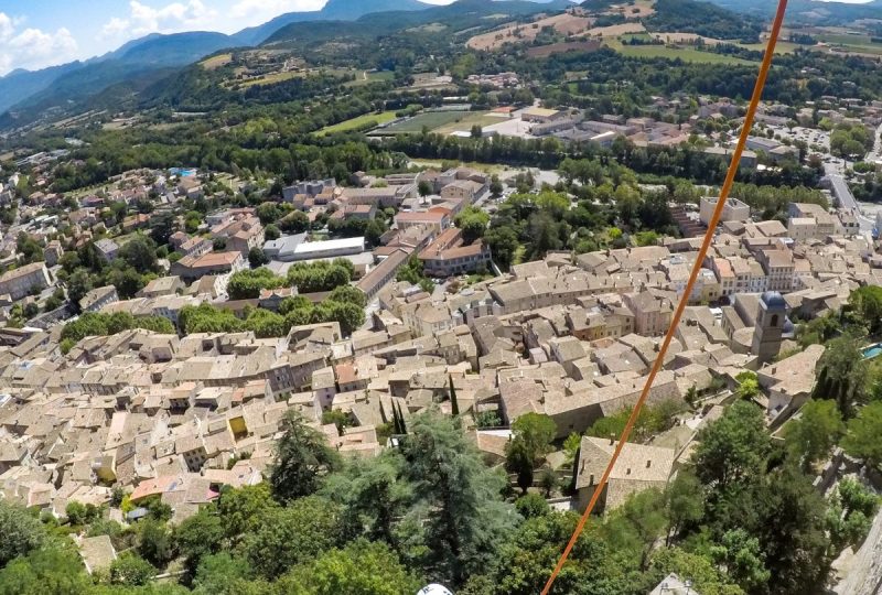 Abseiling from the Tour de Crest à Crest - 0
