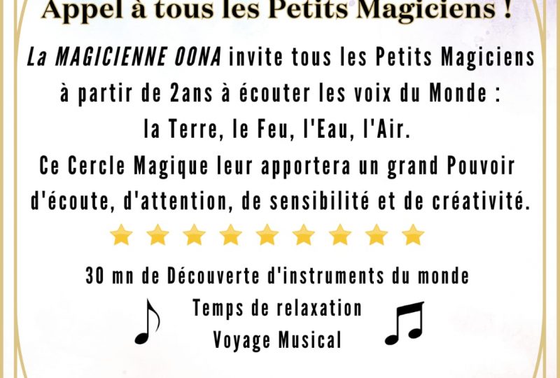 Voyage Musical parents enfants à Dieulefit - 0
