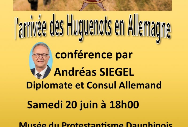 L’arrivée des Huguenots en Allemagne à Le Poët-Laval - 0