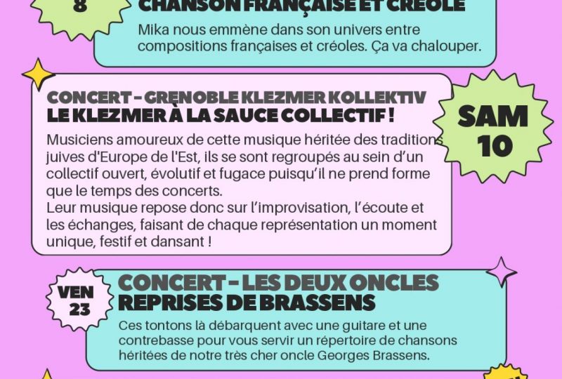 Concert – Les Deux Oncles à Bourdeaux - 0