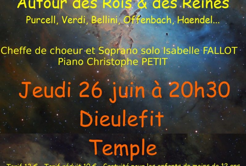 Choeur Althaïr en concert : Autour des Rois et des Reines à Dieulefit - 0