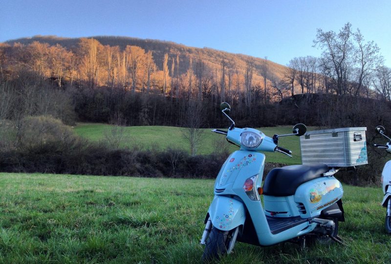 Vagabondage en scooter : Aventure Robinsone Insolite en Drôme provençale à Marsanne - 12