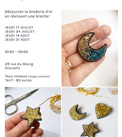 Stage de broderie d’or à Dieulefit - 0