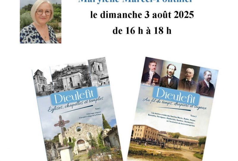 Dédicace  Marylène Marcel-Ponthier à Comps - 0