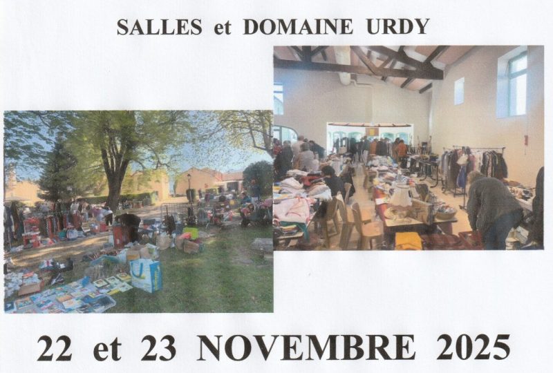 Vide grenier – Les amis d’urdy à Saint-Pantaléon-les-Vignes - 0