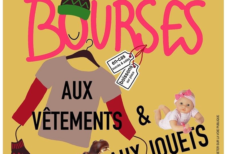 Bourse aux vêtements et aux jouets à Montoison - 0