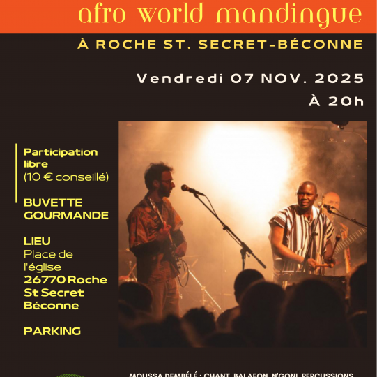 NYARAMI TRIO à Roche-Saint-Secret-Béconne - 0