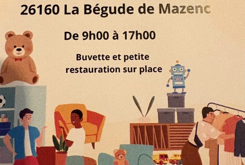 Bourse aux jouets et puériculture à La Bégude-de-Mazenc - 0
