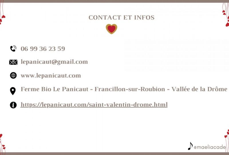 Saint Valentin insolite en roulotte de charme à Francillon-sur-Roubion - 2