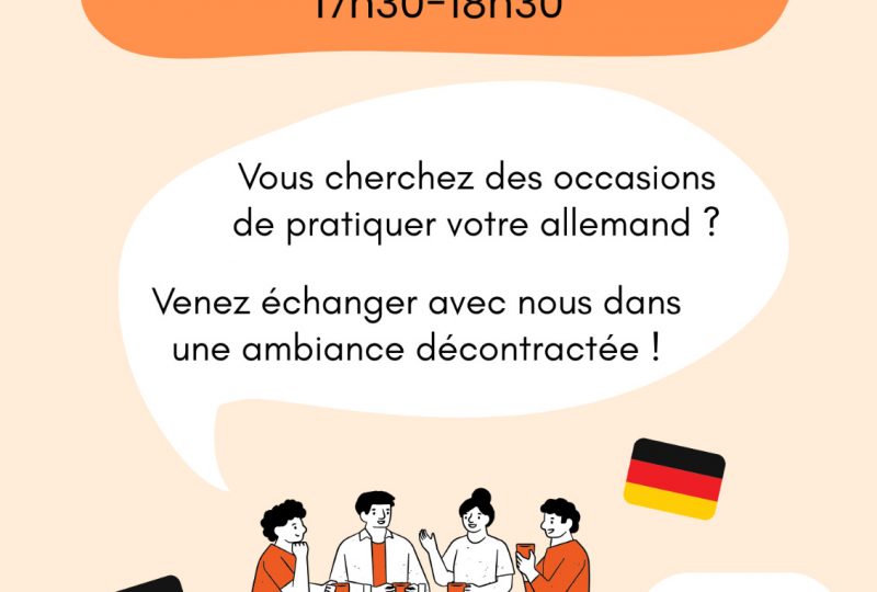 Café linguistique Sprachcafé allemand à La Bégude-de-Mazenc - 0