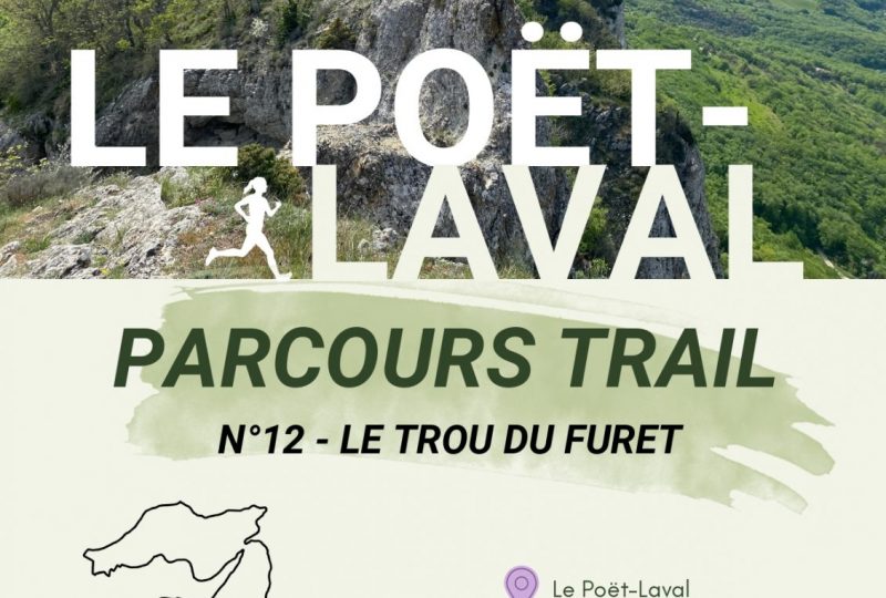 Trail 12 – Le Trou du Furet à Le Poët-Laval - 0
