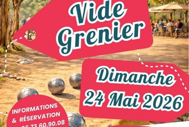 Vide grenier du Pétanc’club Dieulefitois à Dieulefit - 0