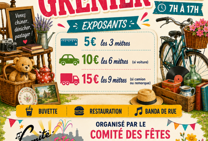 Vide grenier à Montboucher-sur-Jabron - 0