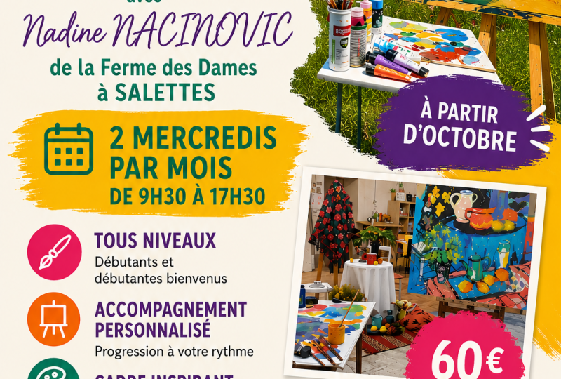 Stage de peinture à Salettes - 0