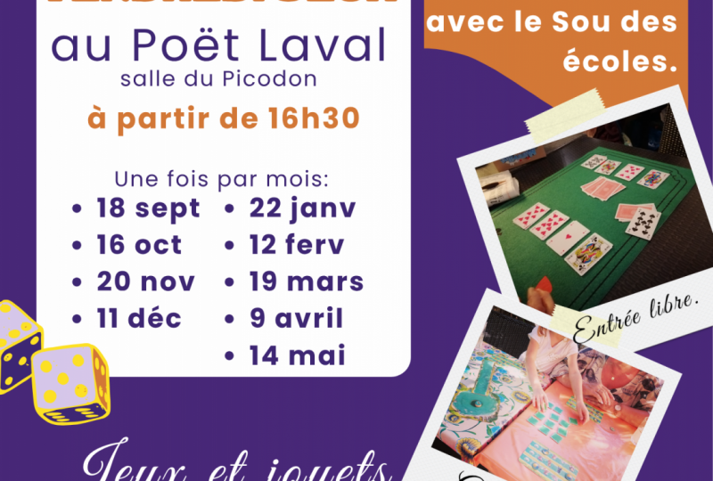 Vendredi jeux à Le Poët-Laval - 0