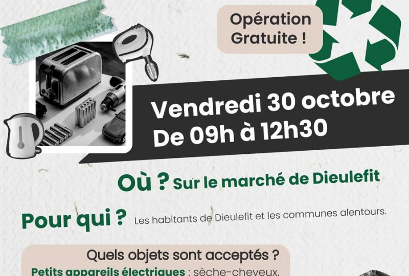 Opération de recyclage à Dieulefit - 0
