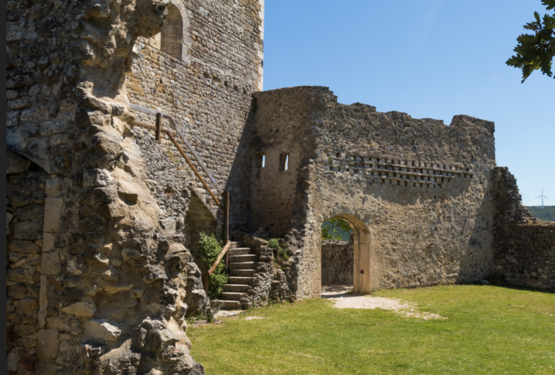Le château de Rochefort, site médiéval à Rochefort-en-Valdaine - 1