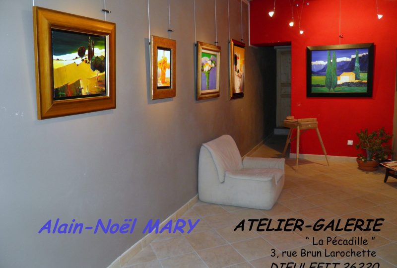 Atelier Galerie Alain Noël Mary à Dieulefit - 5