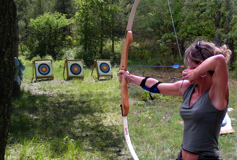 Tree climbing, archery and paintball – Acro Pôle Aventure à Comps - 6