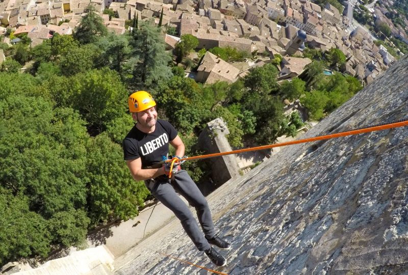 Descente en rappel de la Tour de Crest à Crest - 2