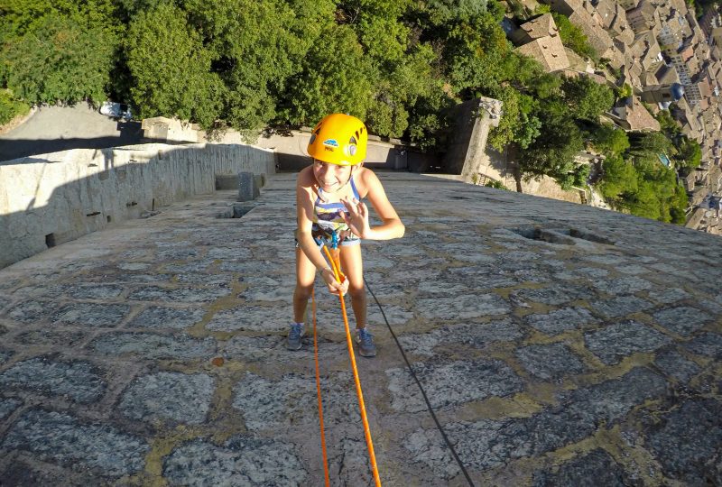 Descente en rappel de la Tour de Crest à Crest - 1