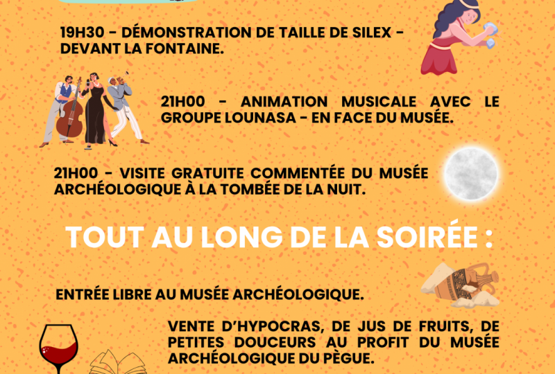 Nuit Européenne des Musées au Pègue à Le Pègue - 1