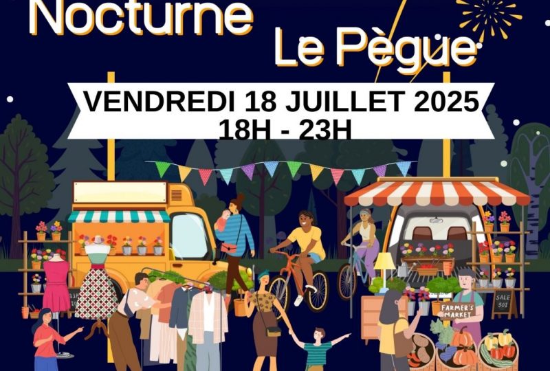 Marché Nocturne des Créateurs à Le Pègue - 0