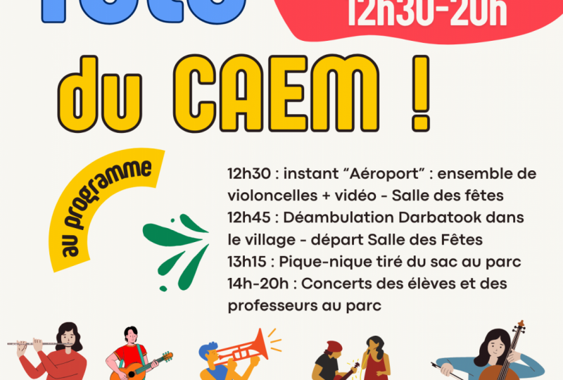 FÊTE DU CAEM à Bourdeaux - 0