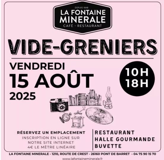 Vide-greniers à Pont-de-Barret - 0