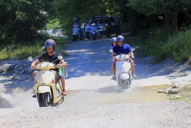 Vagabondage en scooter : Aventure Robinsone Insolite en Drôme provençale à Marsanne - 1