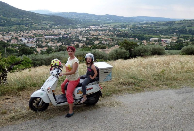 Vagabondage en scooter : Aventure Robinsone Insolite en Drôme provençale à Marsanne - 8